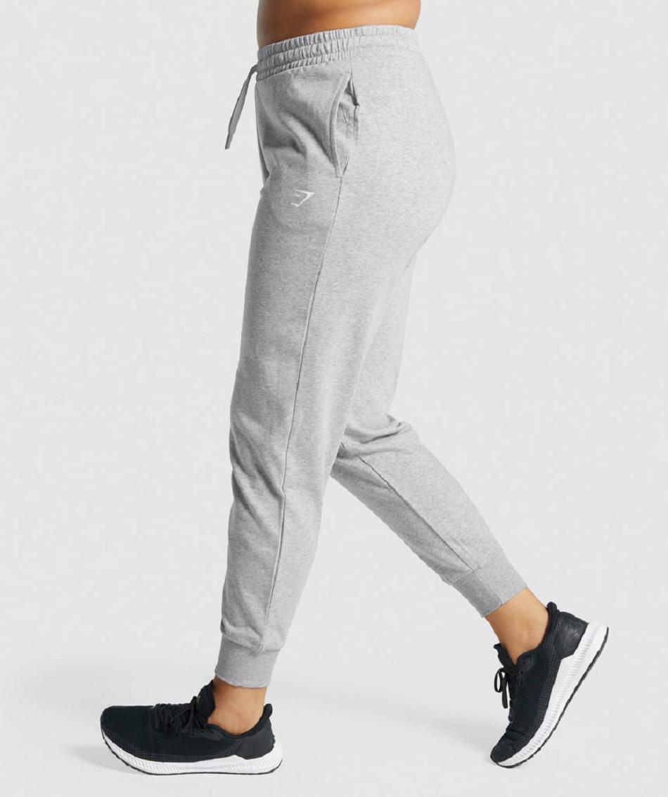 Pantalones Jogger Gymshark Entrenamiento Mujer Gris Claro | CO 2640WNB